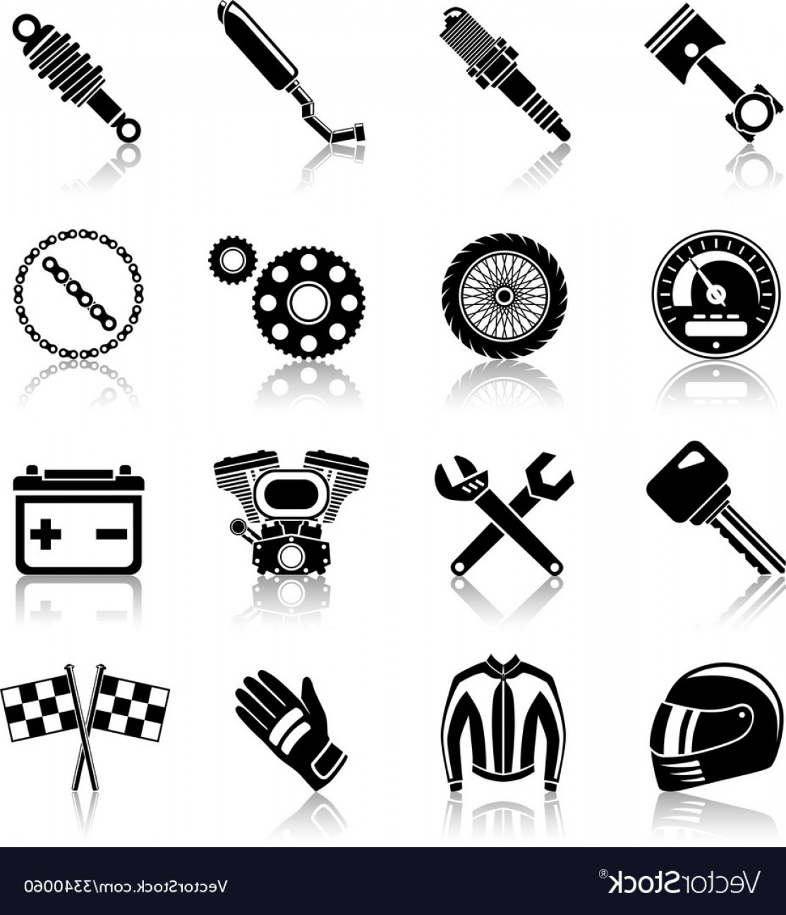 Download Motorcycle Parts Vector at Vectorified.com | Collection of ...