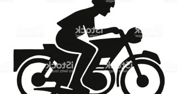 Download Motorcycle Rider Silhouette Vector at Vectorified.com ...
