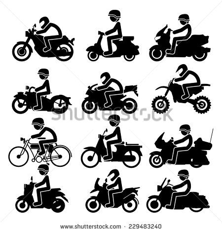 Motorcycle Rider Icons Set Vector Illustration Stencil Icon 450x470 Motorcycle Rider Icons Set Vector Illustration Stencil Icon