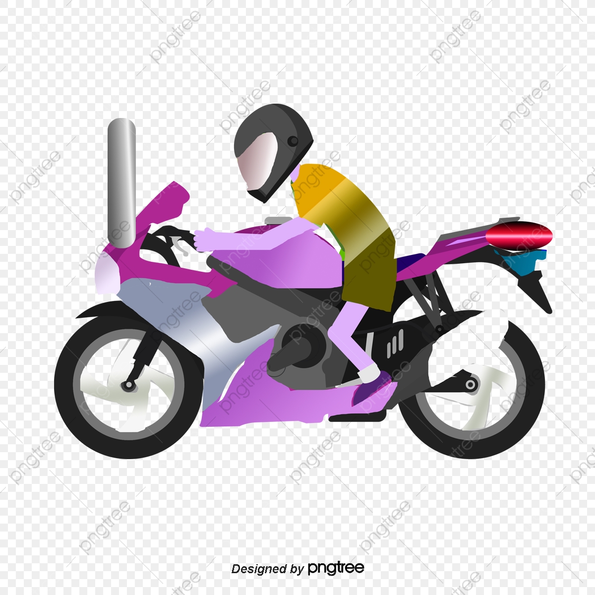 Vector Simple Motorcycle Riders, Simple, Motorcycle, Horseman Png 1200x1200 Vector Simple Motorcycle Riders, Simple, Motorcycle, Horseman Png