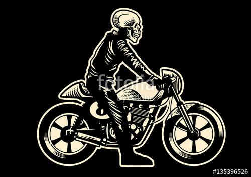 Skull Motorcycle Rider Stock Image And Royalty Free Vector 500x354 Skull Motorcycle Rider Stock Image And Royalty Free Vector