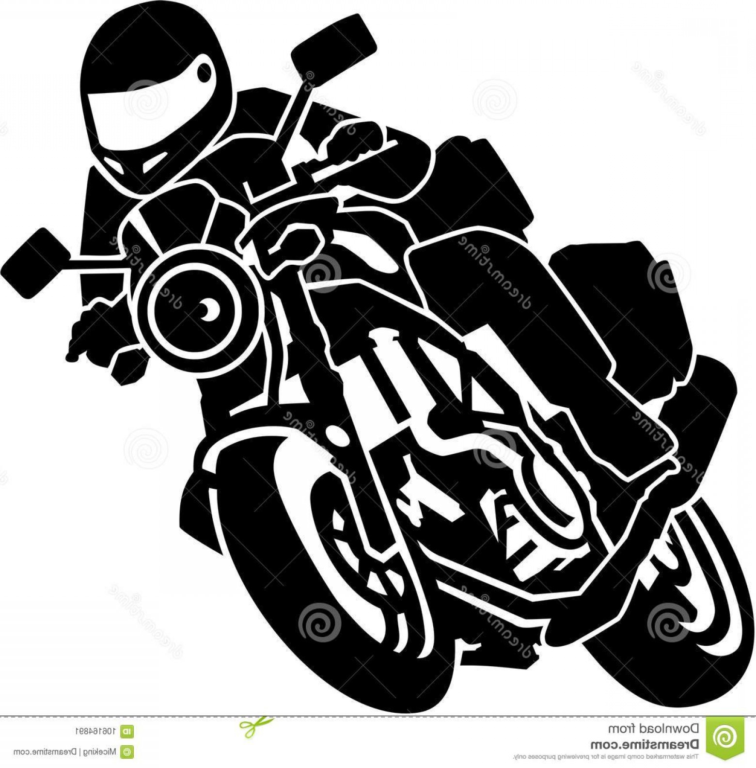 Motorcycle Rider Vector at Vectorified.com | Collection of Motorcycle ...