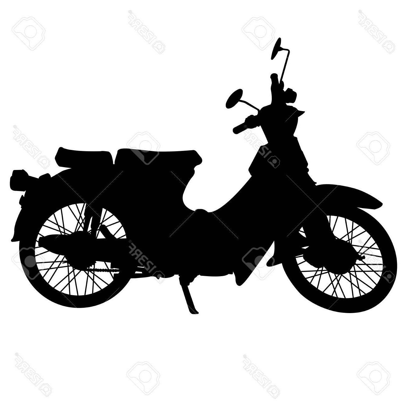 1300x1300 Hd Vintage Motorcycle Silhouette Images Free Vector Art, Images