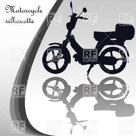 453x453 Motorbike Silhouette Vector Image Of Transportation Robertosch