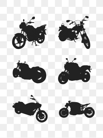 360x481 Motorcycle Silhouette Png, Vector, And Clipart
