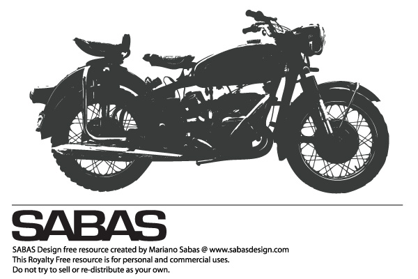 600x400 Motorcycle Silhouettes Material