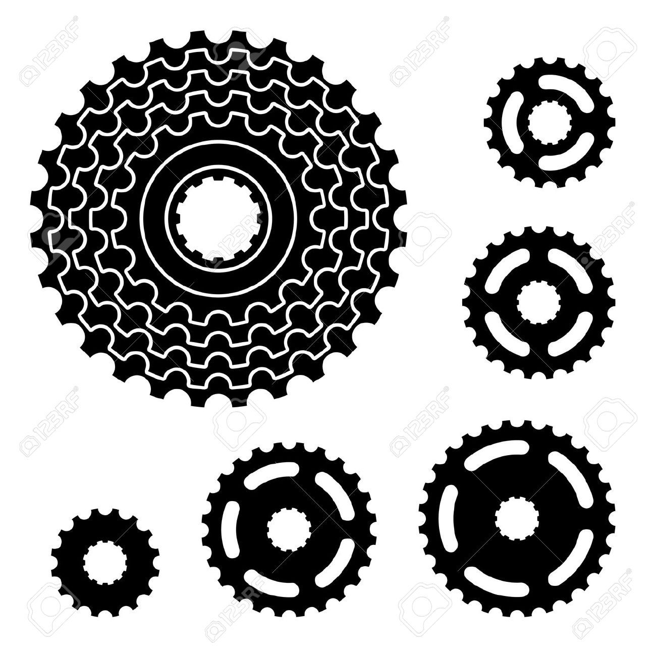 1300x1300 Project Google Doodle Bike Cog, Bike Parts