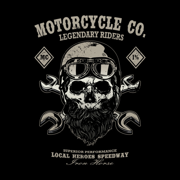 Motorcycle Vintage Logo Emblem T Shirt Design Vector Premium 626x626 Motorcycle Vintage Logo Emblem T Shirt Design Vector Premium
