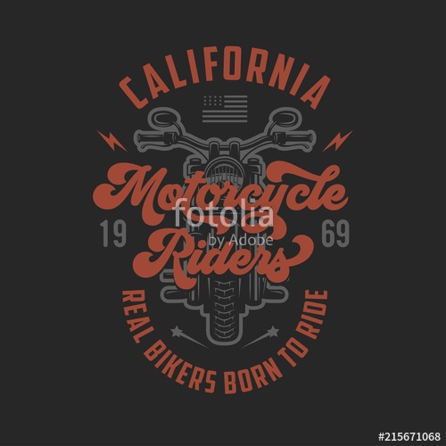Vintage Motorcycle T Shirt Design Racers Club Emblem Vector 500x500 Vintage Motorcycle T Shirt Design Racers Club Emblem Vector