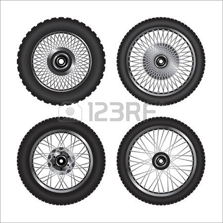 450x450 Motorcycle Tire Clipart