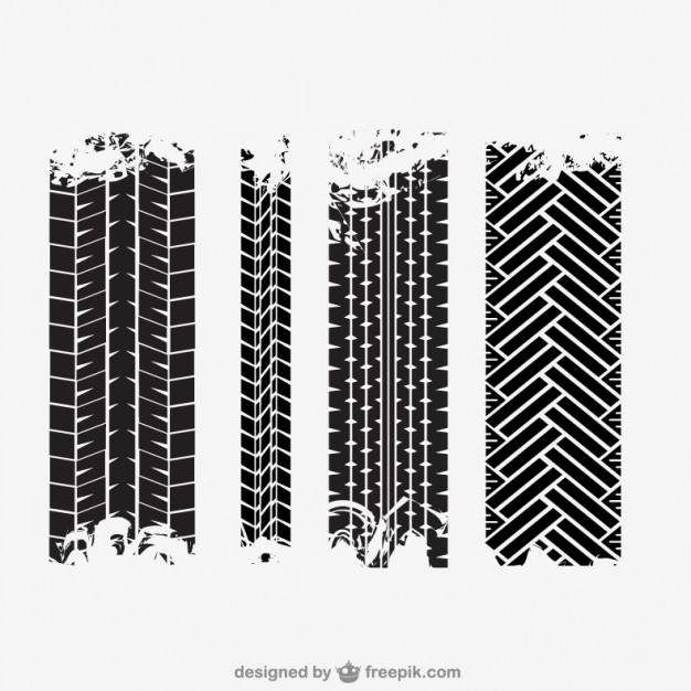 626x626 Tire Tracks Vector Free Download