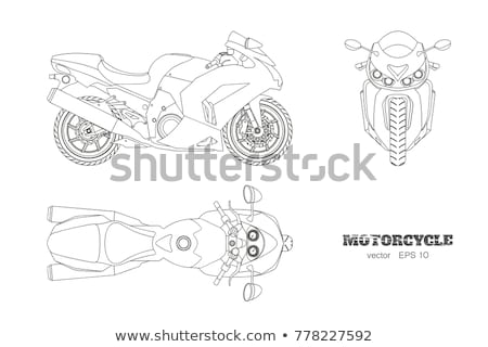 450x320 Huge Collection Of 'motorcycle Outline Drawing' Download More