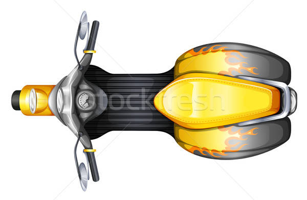 600x391 A Topview Of A Scooter Vector Illustration Daniel Cole