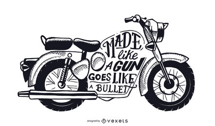 442x260 Motorcycle Vector Graphics To Download