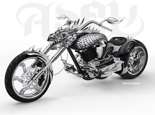 494x368 Motorcycle Vector Free Vector Download