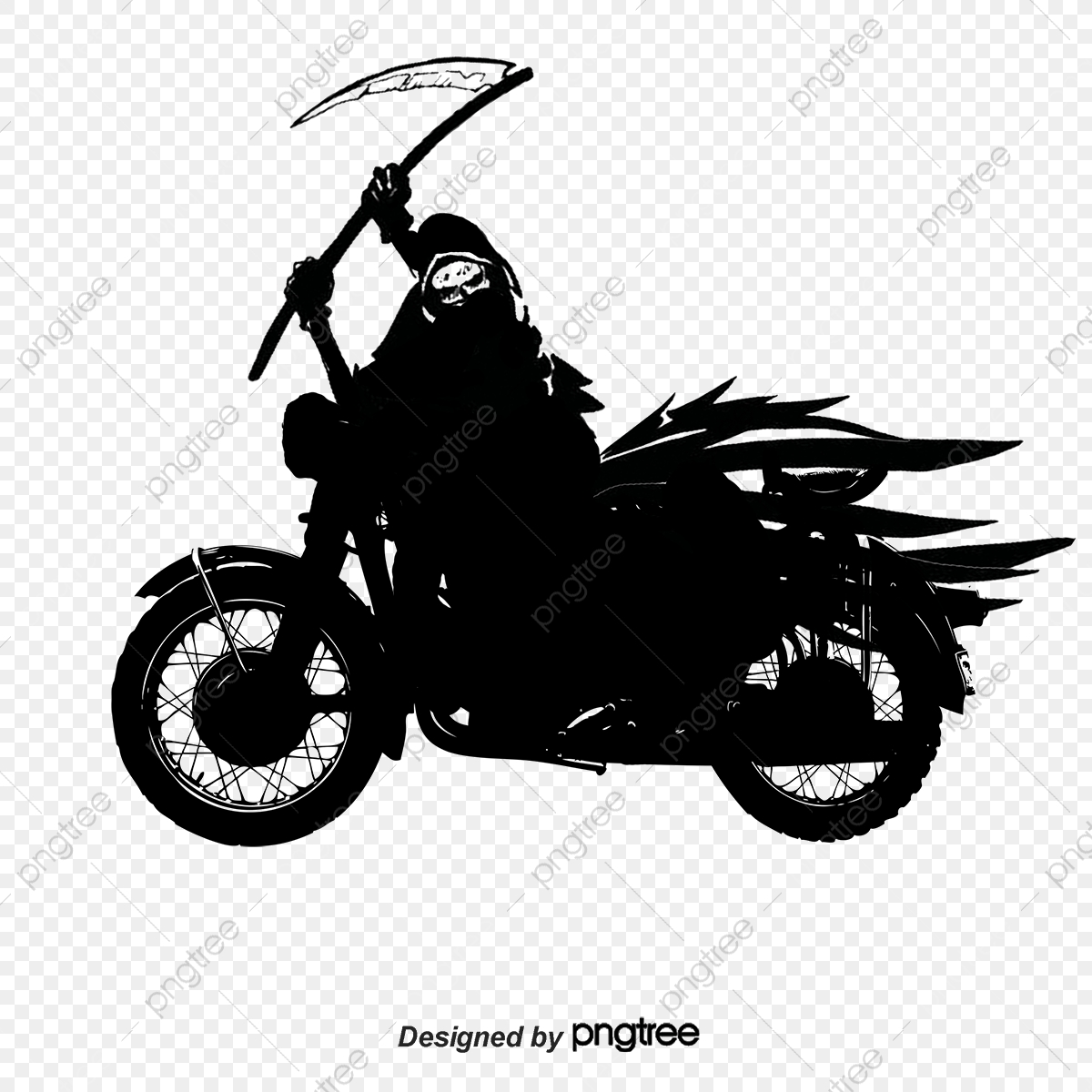 1200x1200 Vector Motorcycle Death, Motorcycle Vector, Bosozoku, Grim Reaper