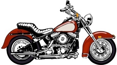 388x216 Vintage Motorcycle Free Vector Download