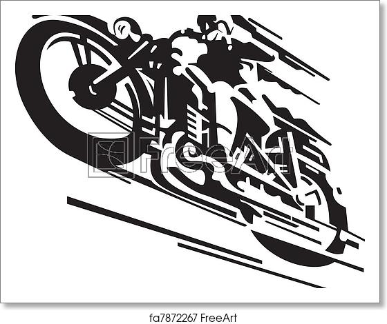 560x470 Free Art Print Of Motorcycle Vector Background Motorcycle Vector