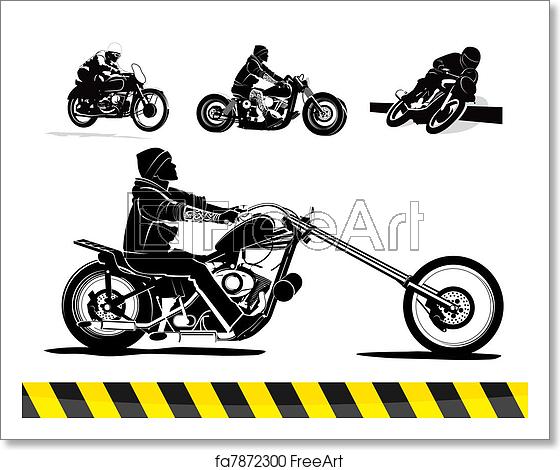 560x470 Free Art Print Of Motorcycle Vector Background Motorcycle Vector