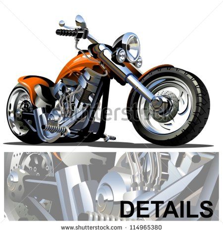 450x470 Motorcycle Vector Free Vector Download
