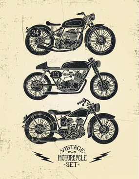 285x368 Motorcycle Vector Free Vector Download