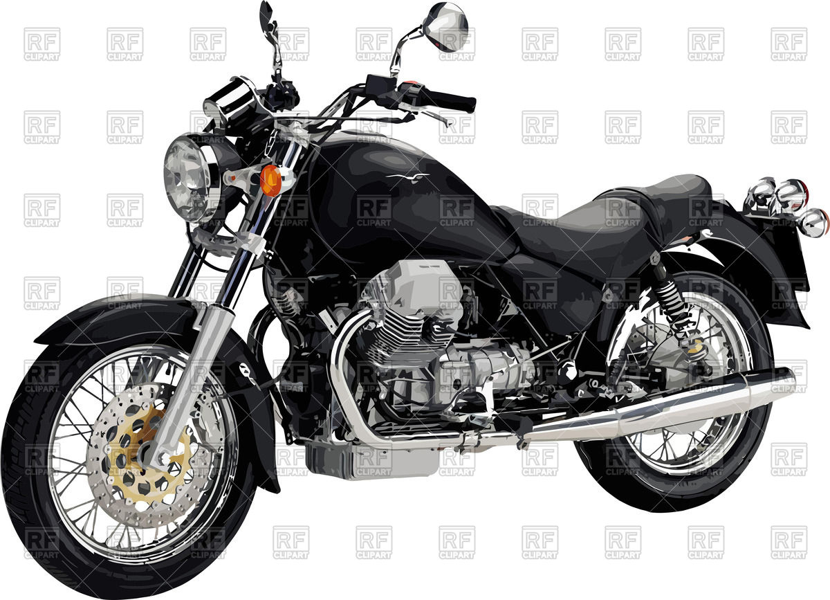 1200x867 Realistic Motorcycle Vector Image Of Transportation Leonido