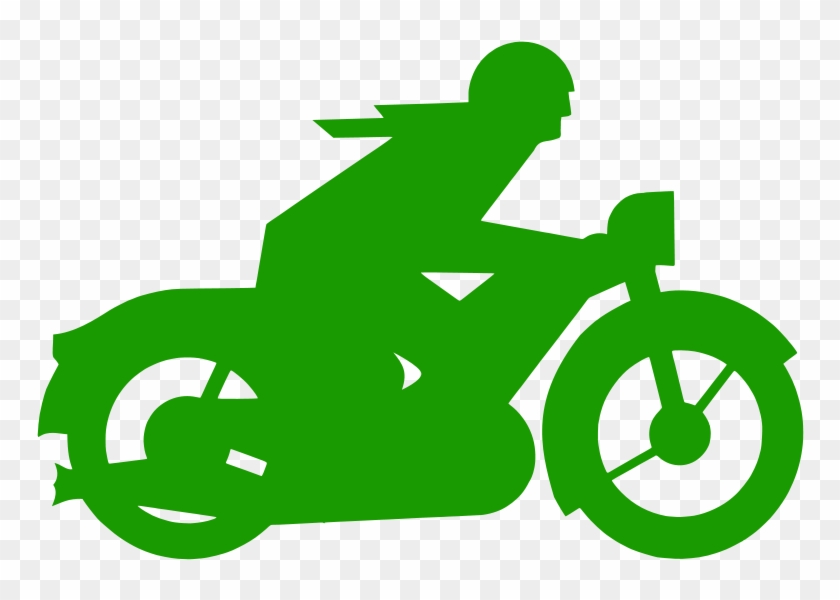 840x600 Green Motorcycle Vector