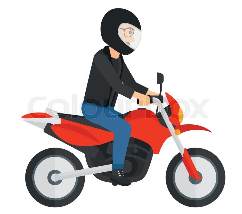 Motorcycle Vector Image