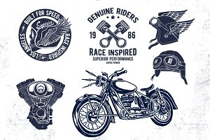 300x200 Motorcycle Vector