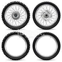 Vector Motorcycle Wheel Icons Stock Vectors 200x200 Vector Motorcycle Wheel Icons Stock Vectors