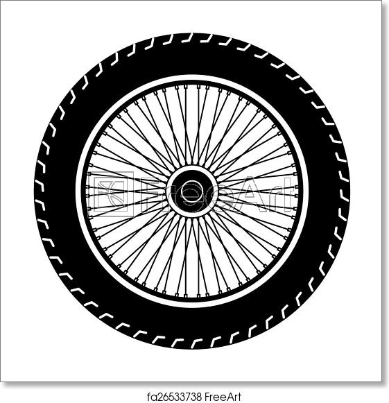 Free Art Print Of Motorcycle Wheel Vector Image Of Motorcycle 561x581 Free Art Print Of Motorcycle Wheel Vector Image Of Motorcycle