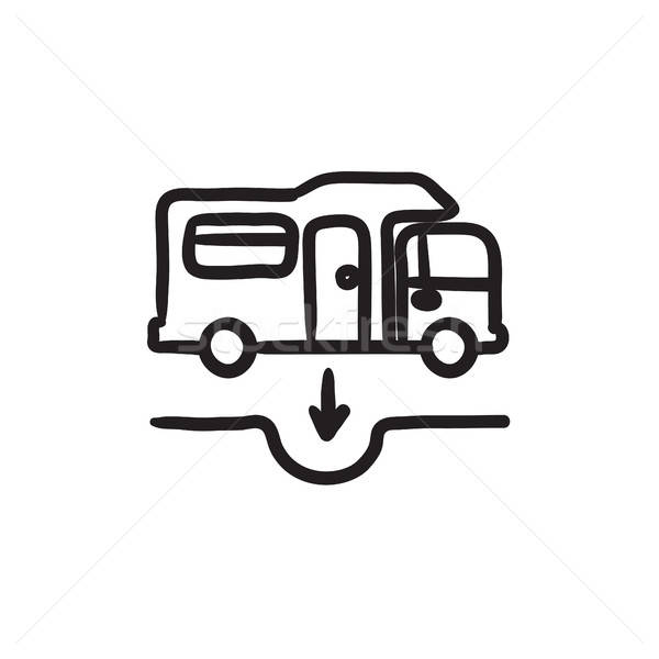 Motorhome And Sump Sketch Icon Vector Illustration Andrei 600x600 Motorhome And Sump Sketch Icon Vector Illustration Andrei