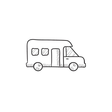 Motorhome Vector Sketch Icon Isolated On Background Hand Drawn 450x450 Motorhome Vector Sketch Icon Isolated On Background Hand Drawn