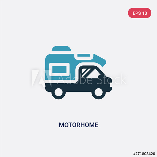Two Color Motorhome Vector Icon From Travel Concept Isolated Blue 500x500 Two Color Motorhome Vector Icon From Travel Concept Isolated Blue