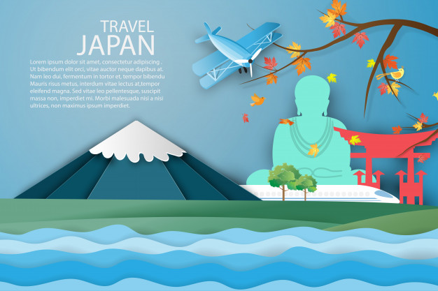 Japanese Landscape Travel In Mount Fuji Vector Premium Download 626x417 Japanese Landscape Travel In Mount Fuji Vector Premium Download