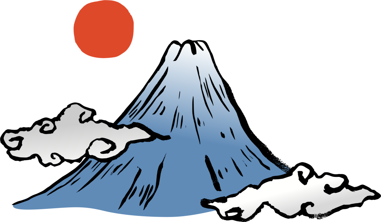 Blackandwhite,tree,mount Fuji Clipart 1282x750 Blackandwhite,tree,mount Fuji Clipart