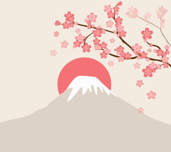 Cherry Blossom And Mount Fuji 549x490 Cherry Blossom And Mount Fuji