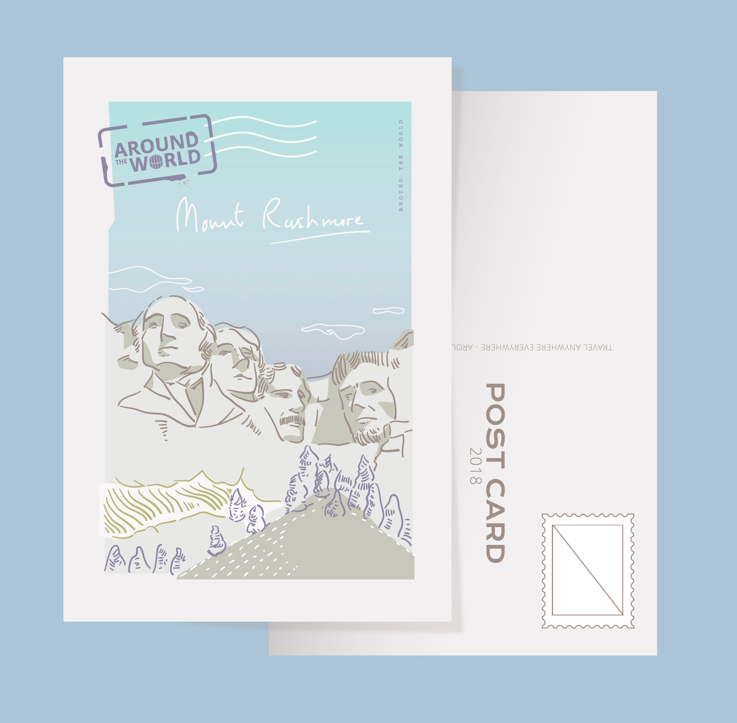 2500x2454 Mount Rushmore Free Vector Art