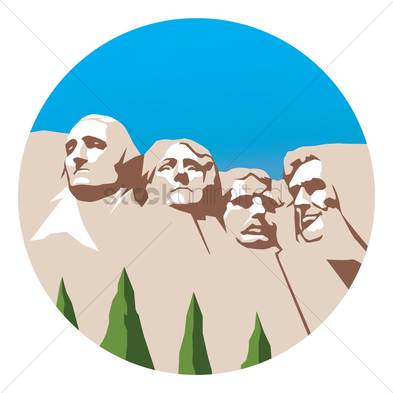 Mount Rushmore Vector at Collection of Mount Rushmore