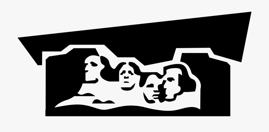 920x453 Vector Illustration Of Mount Rushmore National Memorial
