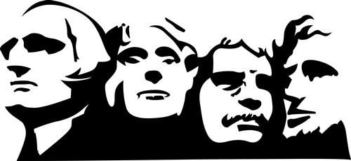 500x230 Gallery For Mount Rushmore Vector