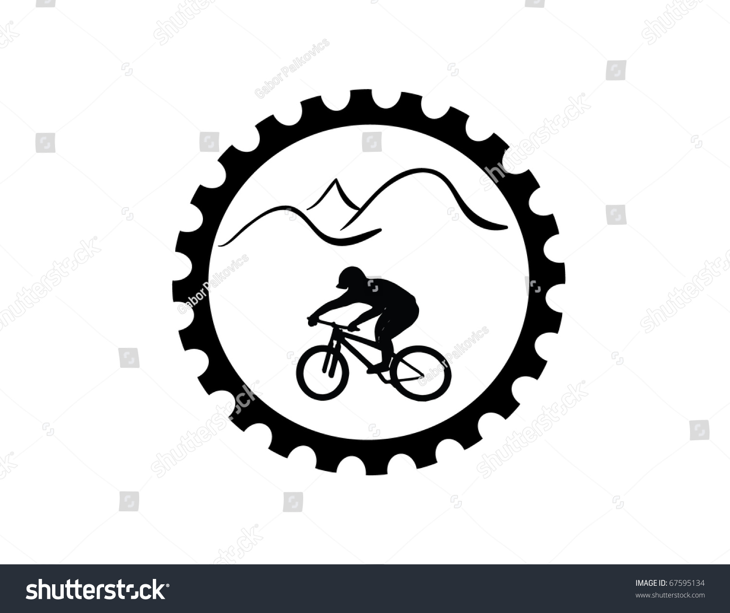 1500x1260 Mountain Bike Tire Clipart