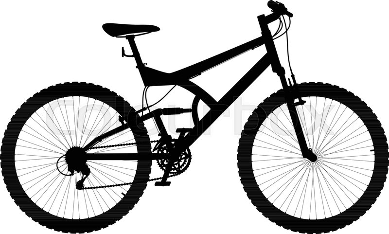 800x481 Vector Silhouette Two Suspension Stock Vector Colourbox