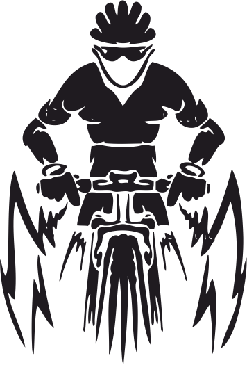 356x525 Mountain Bike Vector Free Vector Cdr Download