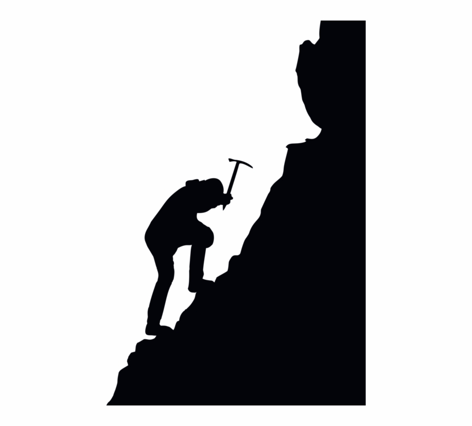 Climbing Vector Silhouette 920x830 Climbing Vector Silhouette