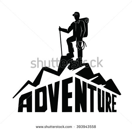 Silhouette Mountain Climbing 450x445 Silhouette Mountain Climbing