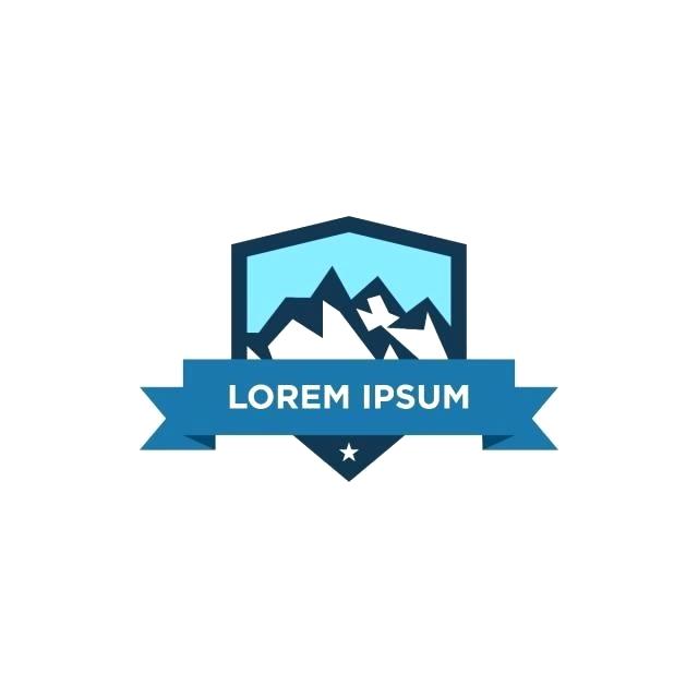 640x640 Mountain Logo Template Of Business Vector Search Clip Art