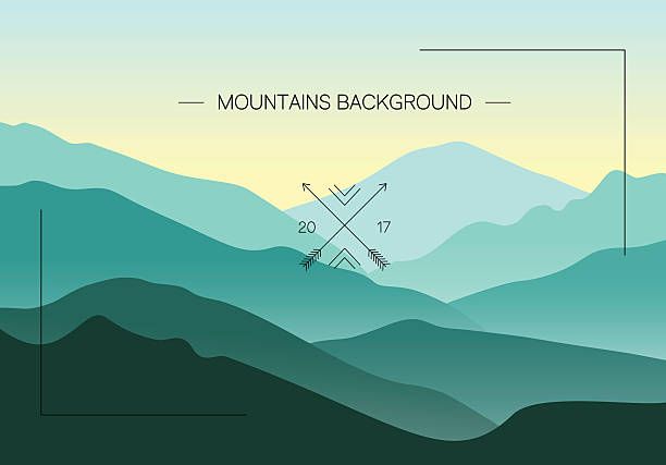 612x427 Outdoor And Traveling Concept Adobe Illustrator Mountain
