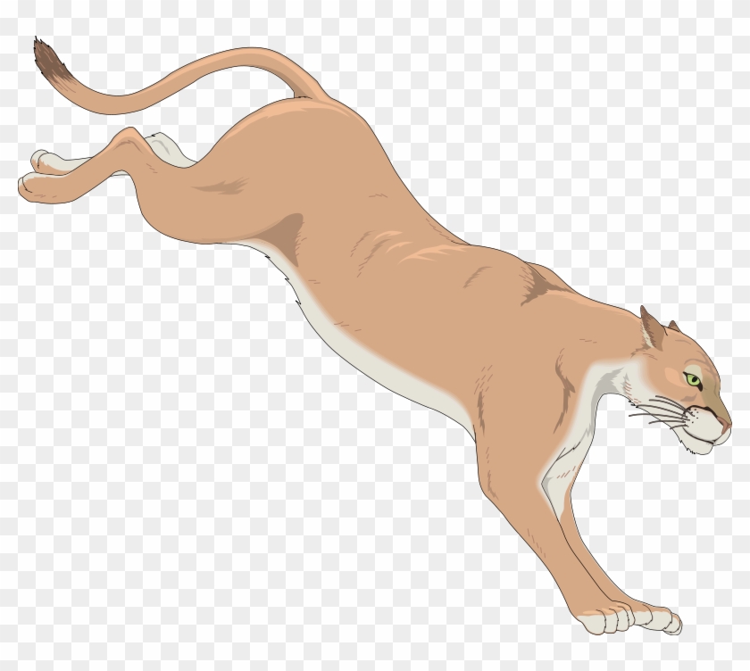 840x752 Mountain Lion Free Vector