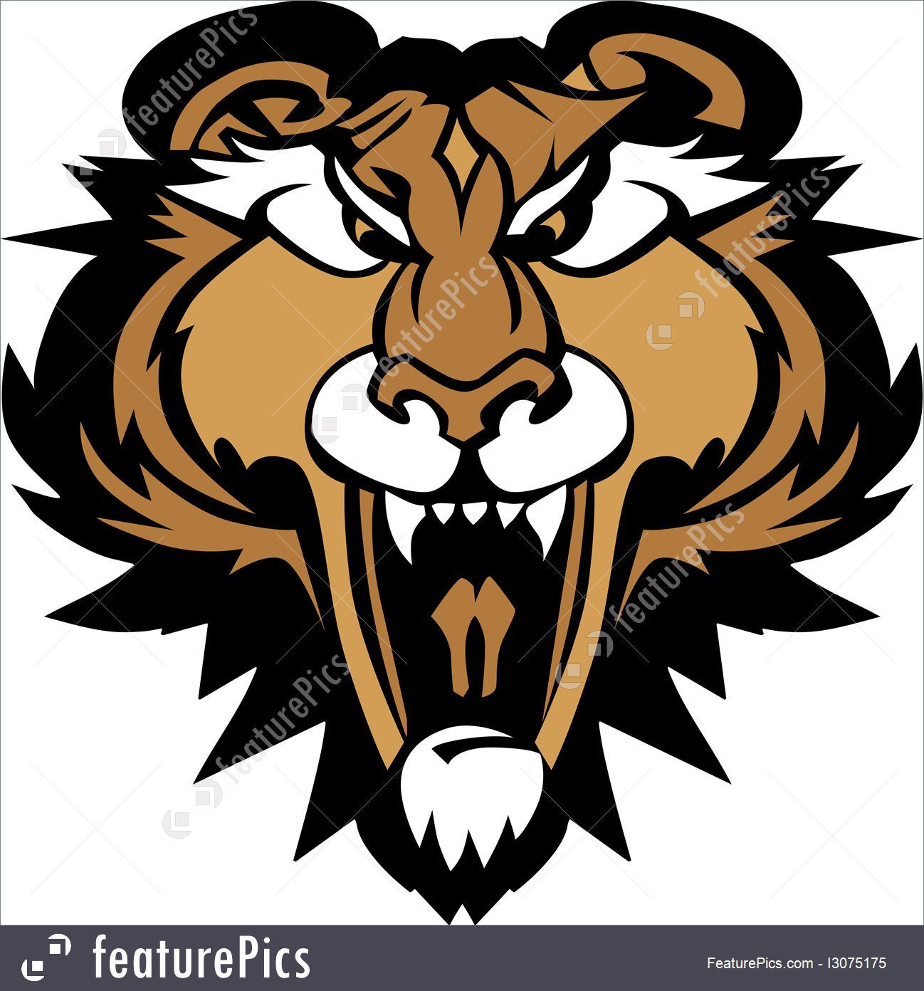 1298x1392 Cougar Panther Mascot Head Vector Graphic